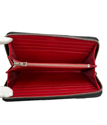 美品 BALLY ラウンドファスナー長財布 レザー レディース バリー