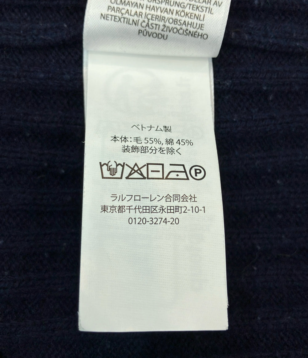 POLO RALPH LAUREN ハーフジップニット メンズ SIZE L ポロ・ラルフローレン