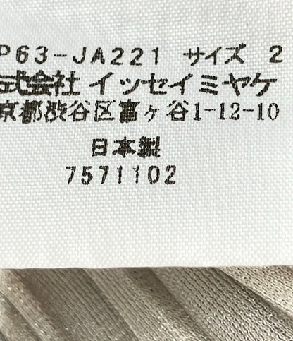 美品 PLEATS PLEASE コート プリーツ ロング ジャケット PP63-JA221 レディース SIZE 2 (M) プリーツプリーズ