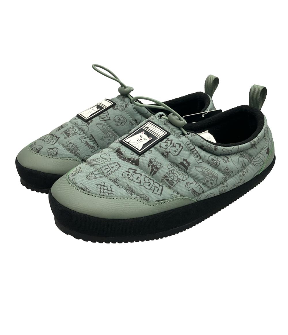 美品 PUMA スリッポン タフ プラス リップンディップ 393540-01 レディース SIZE 25.0 (XL) プーマ