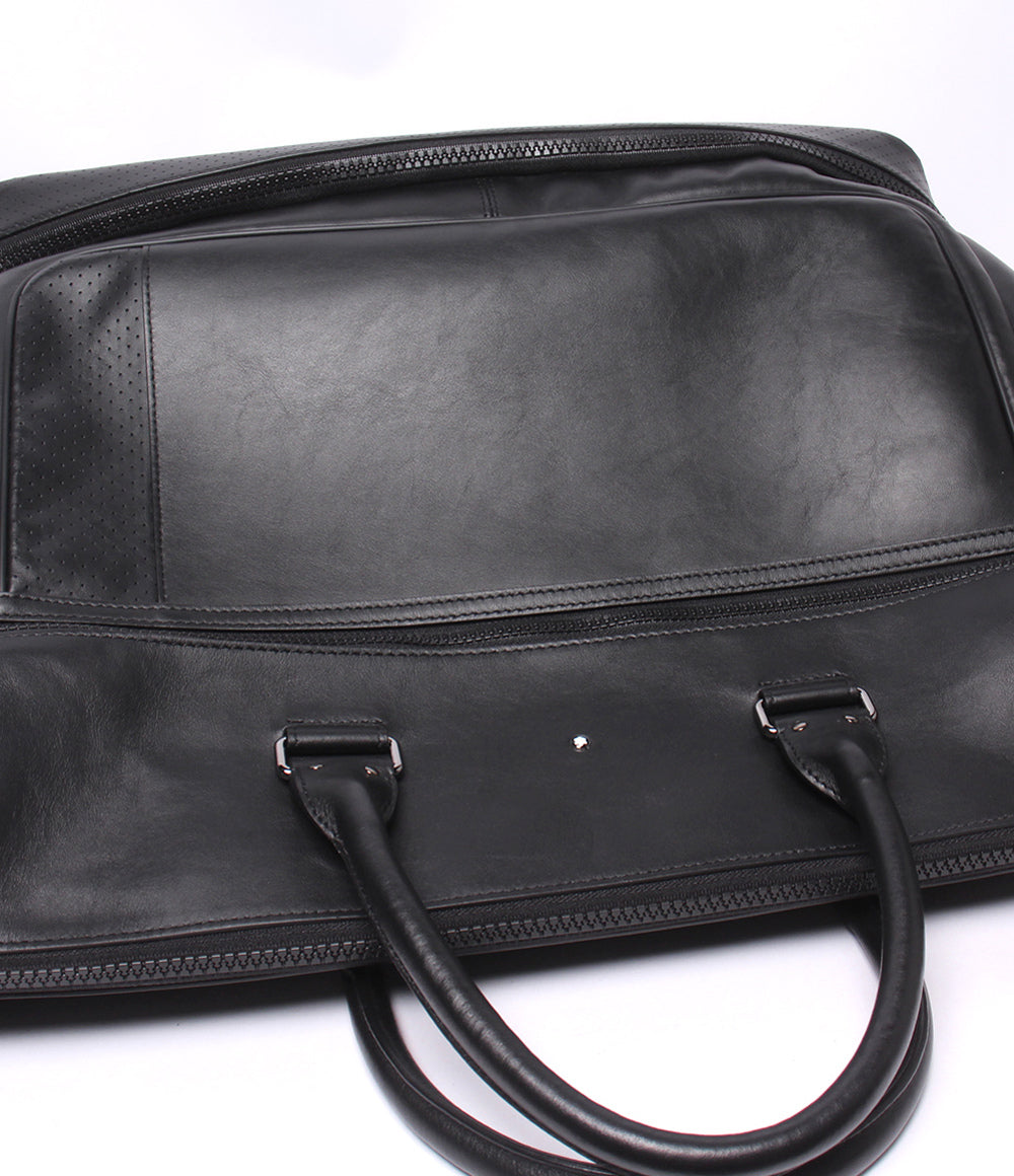 美品 MONTBLANC 2WAY ボストンバッグ ショルダーバッグ 肩掛け アーバン レーシング スピリット メンズ モンブラン