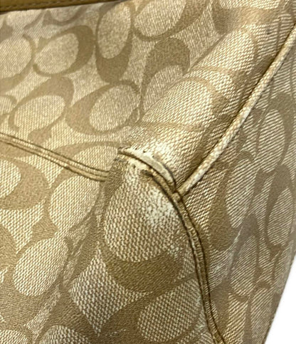 訳あり COACH トートバッグ ショルダーバッグ 肩掛け シグネチャー F19815 レディース コーチ