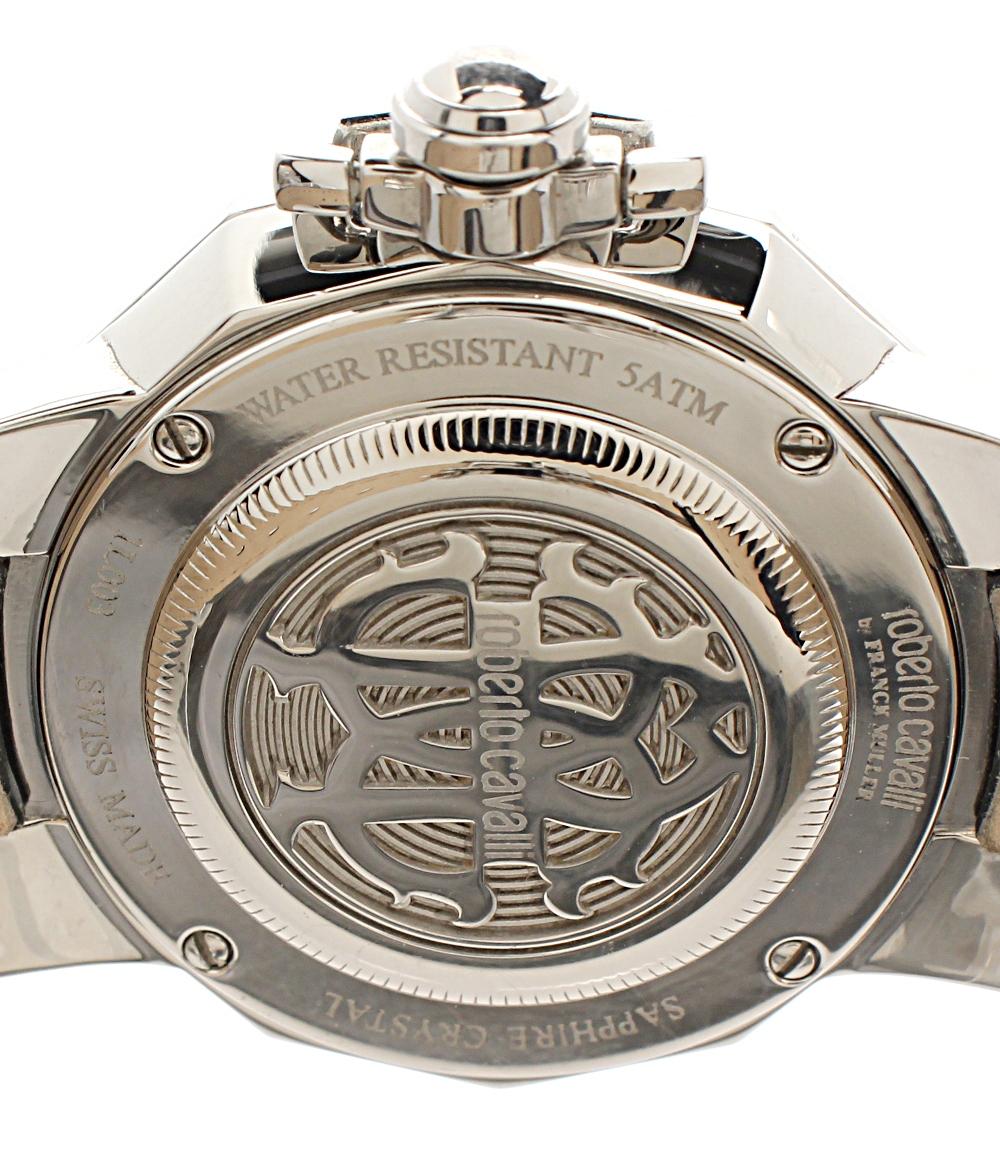 Roberto Cavalli FRANCK MULLER 腕時計 クオーツ シルバー 1L003  