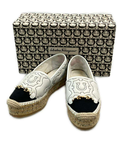 サルヴァトーレフェラガモ スリッポン エスパドリーユ ガンチーニ レディース SIZE 7 (L) Salvatore Ferragamo