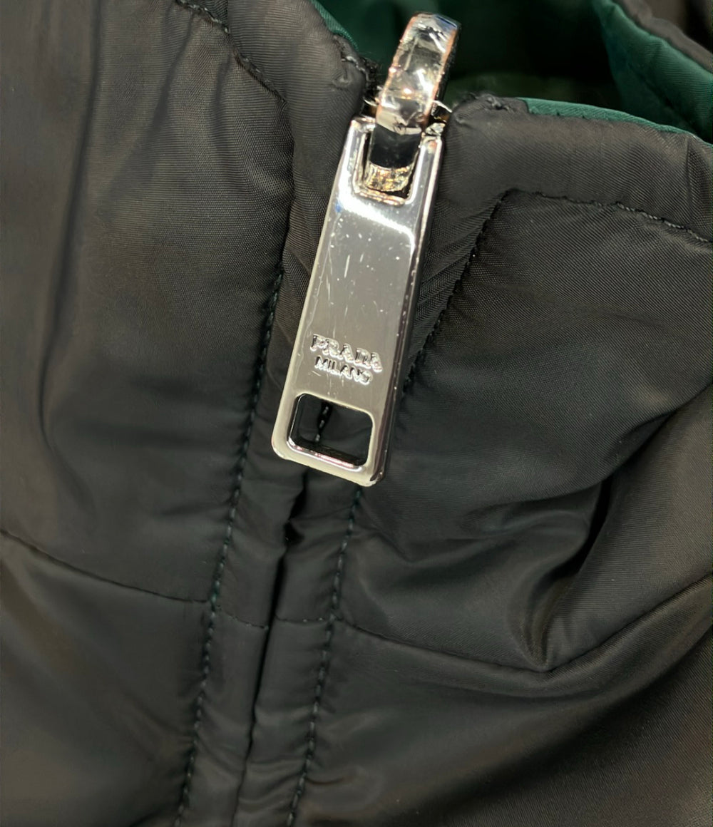 PRADA ブルゾン リバーシブル  三角プレート ジップアップ This is a PRADA reversible nylon jacket SGB223 R232 1060 メンズ SIZE 48 (M) プラダ