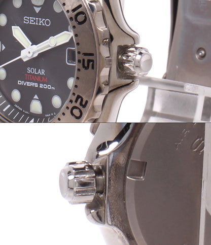 SEIKO 腕時計 PROSPEX プロスペックス ソーラー ブラック SBDN013 メンズ セイコー