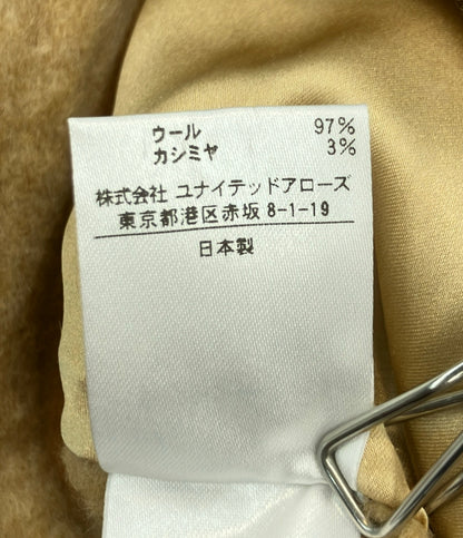 Drawer ウールカシミヤメランジケヌキVネックコート レディース SIZE 34. ドゥロワー