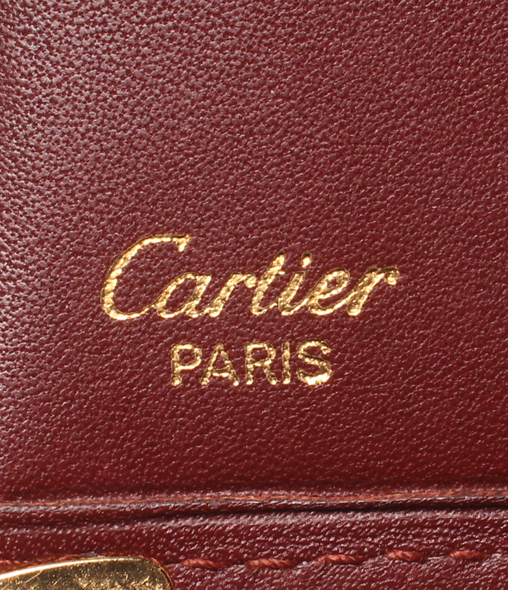 Cartier 二つ折り財布 マスト ドゥ カルティエ メンズ カルティエ