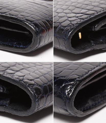 エルメス 長財布 クロコダイル アリゲーター ゴールド金具 A刻印 コンスタンスロング レディース HERMES