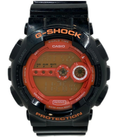 CASIO 腕時計 ハイパーカラーズ G-SHOCK クオーツ オレンジ GD-100HC メンズ カシオ