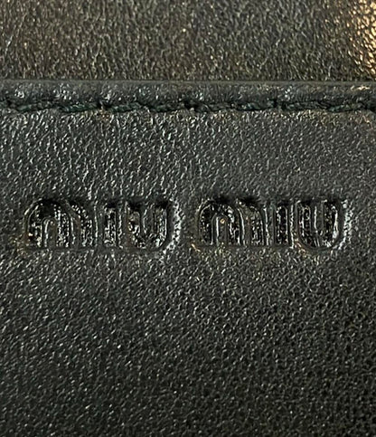 ミュウ ミュウ 二つ折り長財布 レディース Miu Miu
