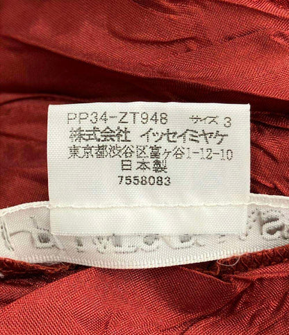 PLEATS PLEASE 長袖 ブラウス レディース SIZE 3 プリーツプリーズ