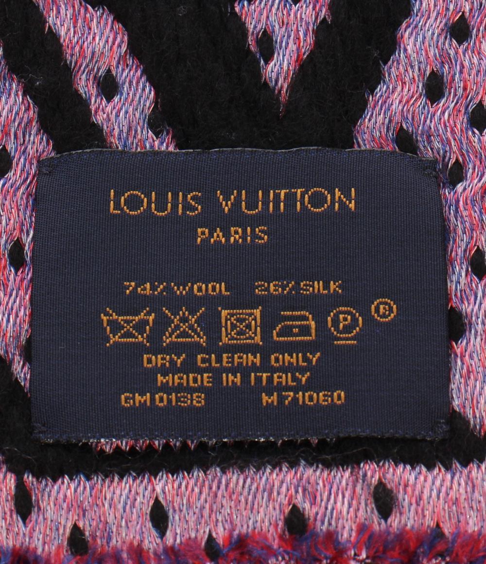 LOUIS VUITTON マフラー エシャルプ ロゴマニア LVストーリーズ M71060
