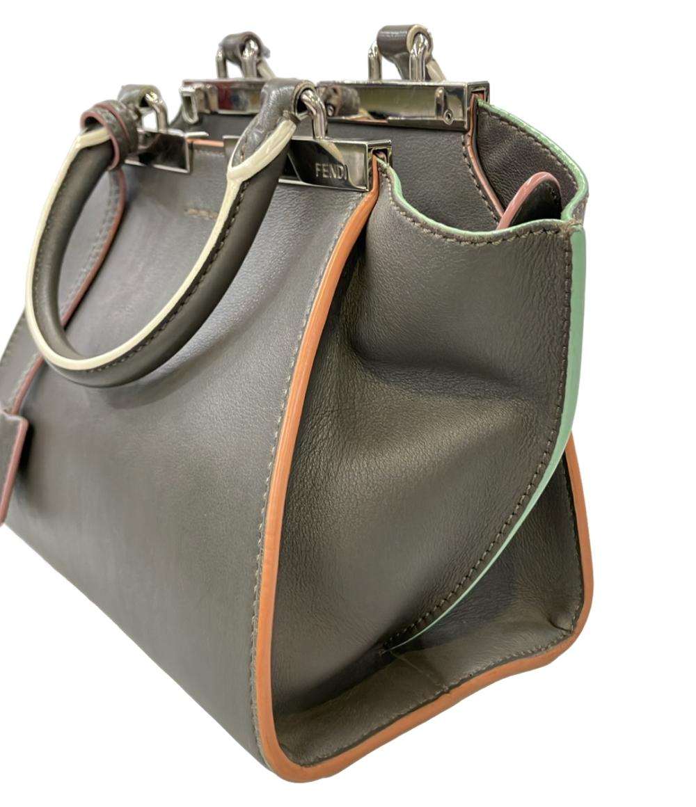 FENDI 2WAY ハンドバッグ ショルダーバッグ 斜め掛け プチ トロワジュール 8BH333 レディース フェンディ