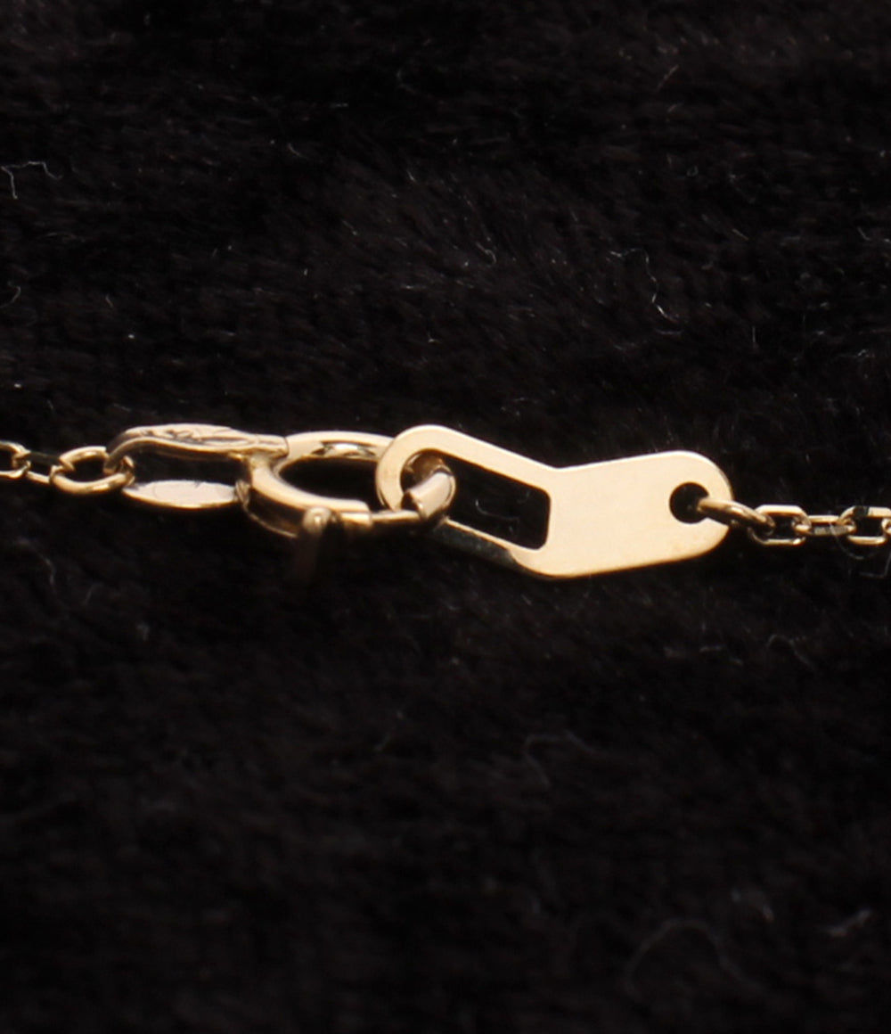 美品 STAR JEWELRY ブレスレット K10 ダイヤ 0.02ct レディース スタージュエリー