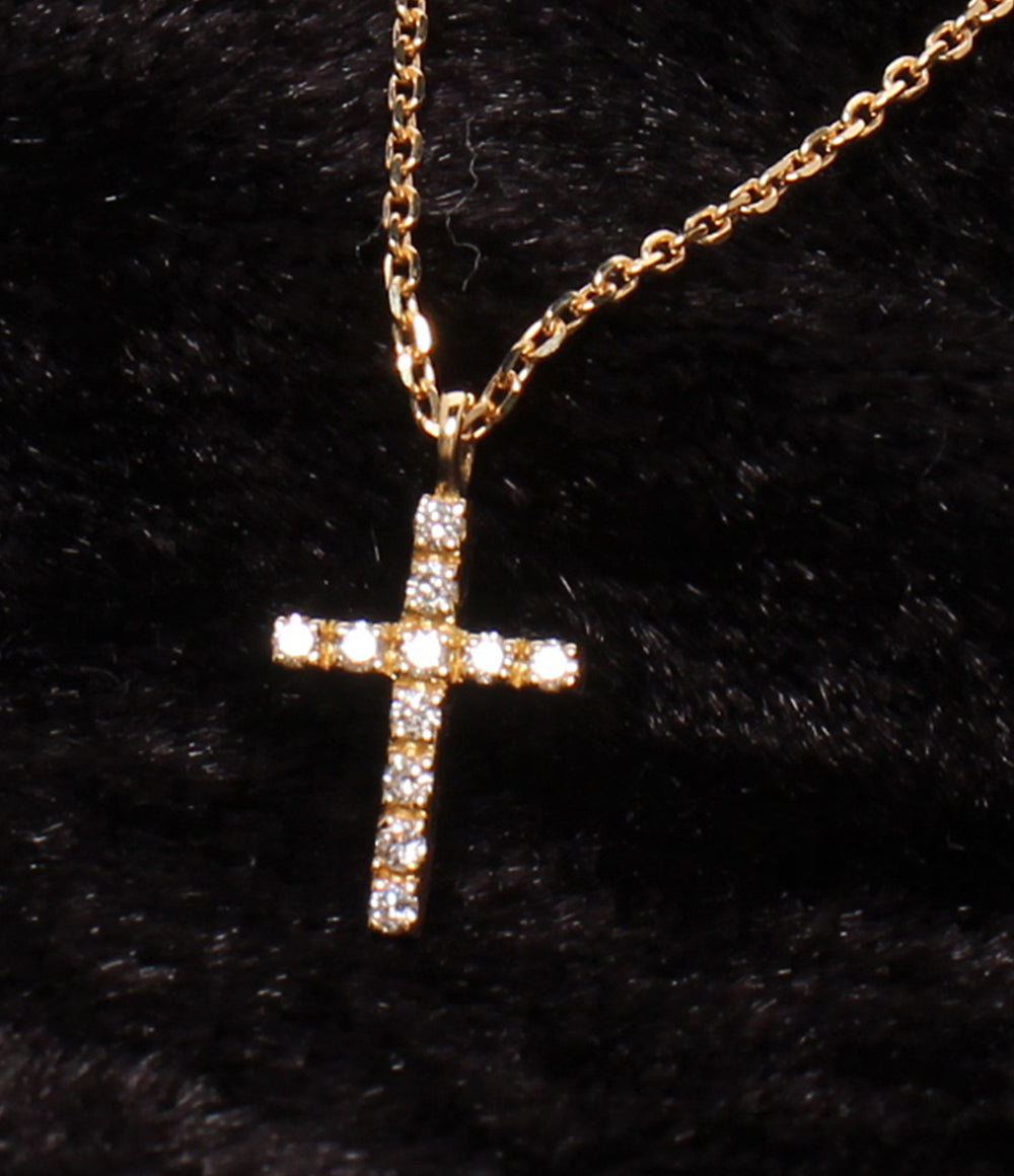 美品 ete ネックレス K18 ダイヤ 0.03ct ブレスレット K18 ダイヤ 0.05ct  2点セット レディース エテ