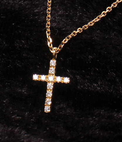 美品 ete ネックレス K18 ダイヤ 0.03ct ブレスレット K18 ダイヤ 0.05ct  2点セット レディース エテ