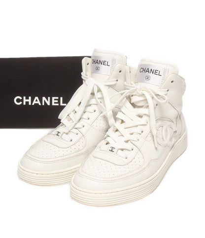CHANEL ハイカットスニーカー G45080 レディース SIZE 37 シャネル