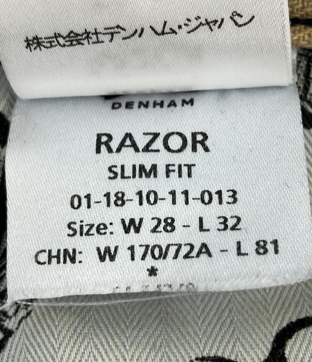 デンハム デニムパンツ SLIM FIT ダメージ加工 メンズ SIZE W28 L32 (XS) DENHAM