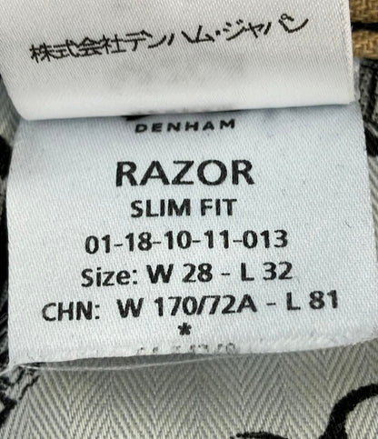 デンハム デニムパンツ SLIM FIT ダメージ加工 メンズ SIZE W28 L32 (XS) DENHAM