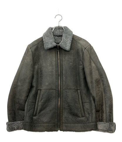 HUGO BOSS レザーボアジャケット メンズ SIZE 46 ヒューゴボス