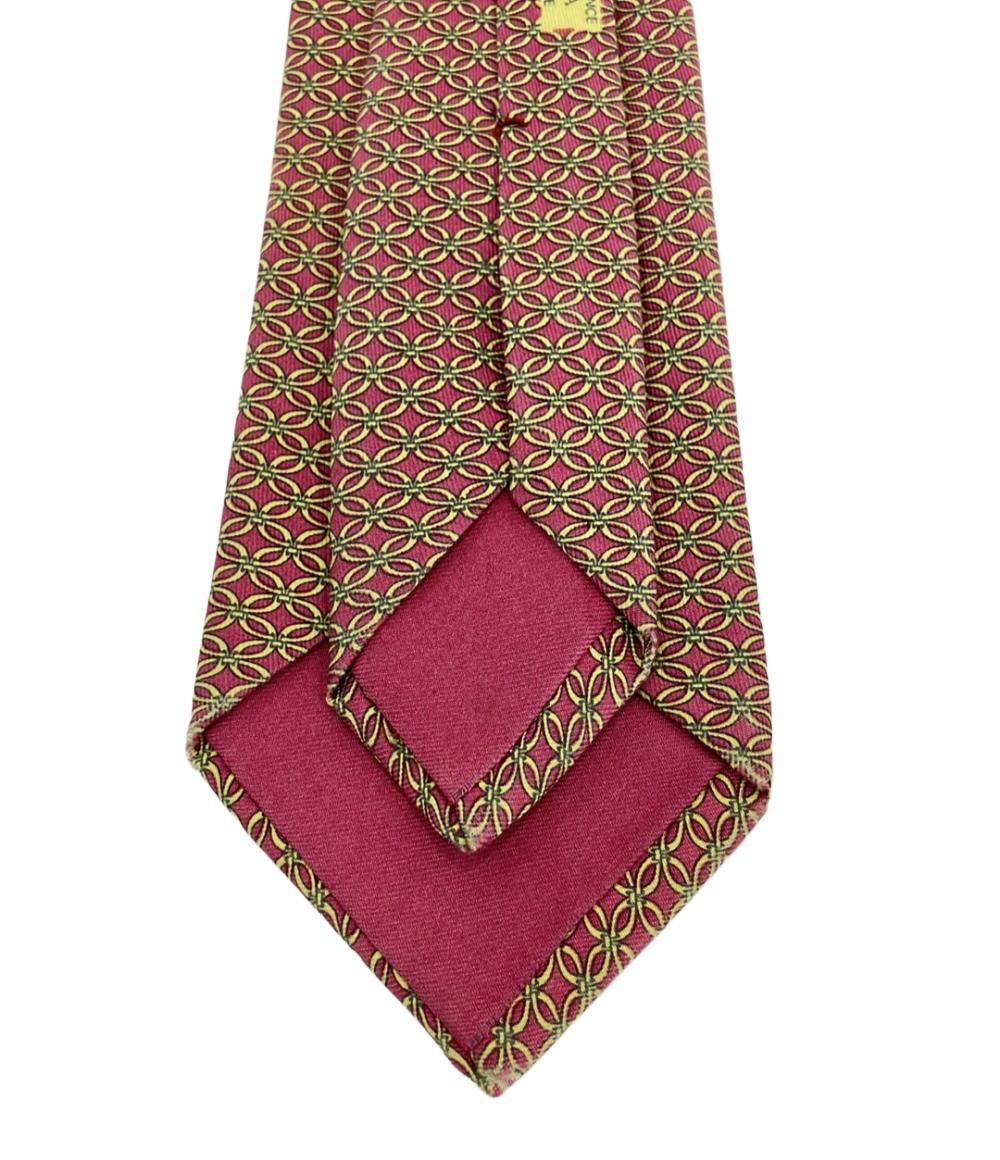 エルメス ネクタイ  シルク100% メンズ HERMES