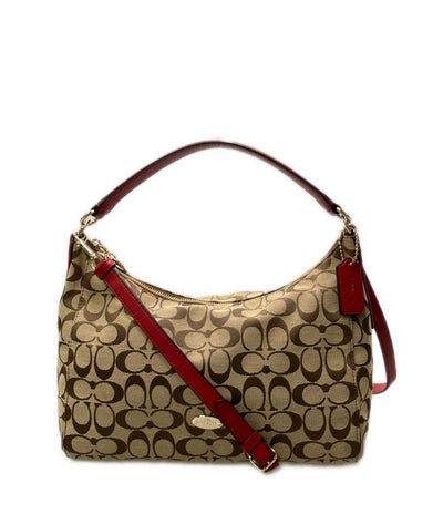 COACH ハンドバッグ ショルダーバッグ 2WAY 斜め掛け シグネチャー レディース コーチ