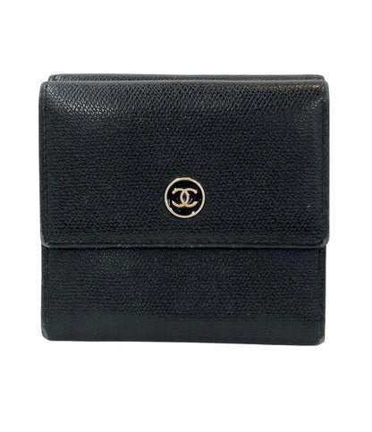 シャネル Wホック 三つ折り財布 レディース CHANEL