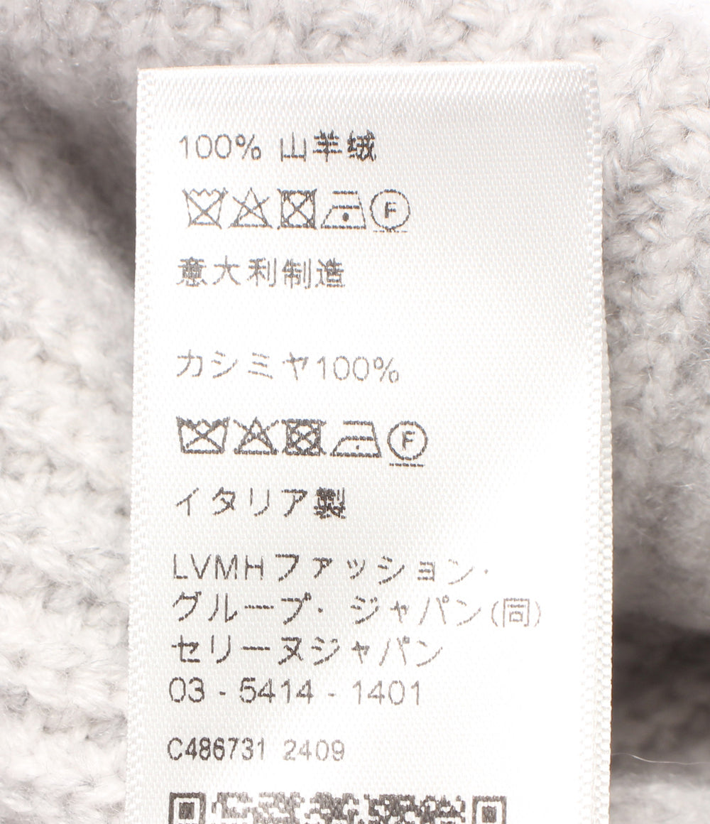 美品 CELINE ニット帽 カシミヤ100％ トリオンフ レディース メンズ SIZE TU セリーヌ