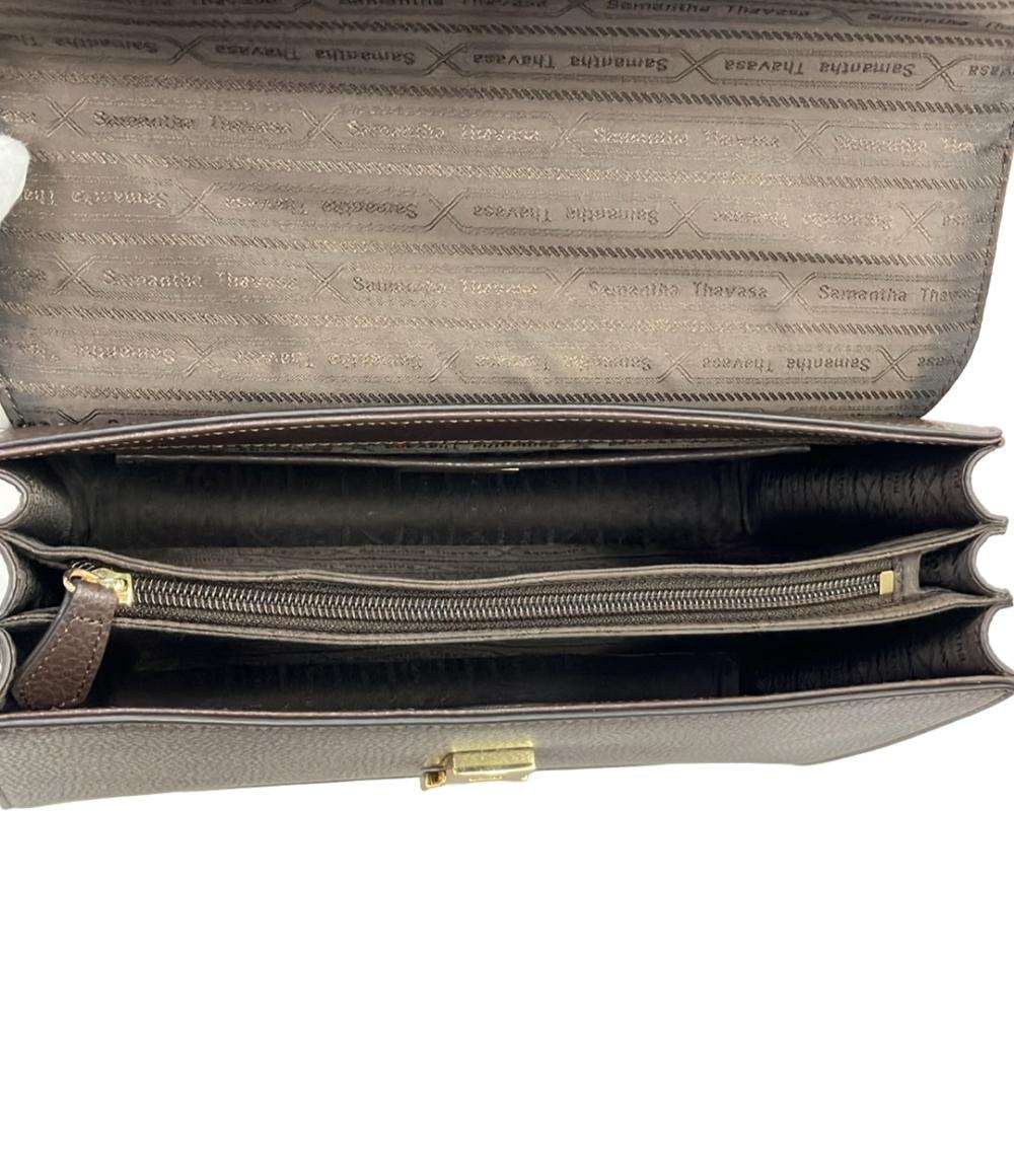 美品 Samantha Thavasa ハンドバッグ ショルダーバッグ 2WAY 斜め掛け レザー レディース サマンサタバサ