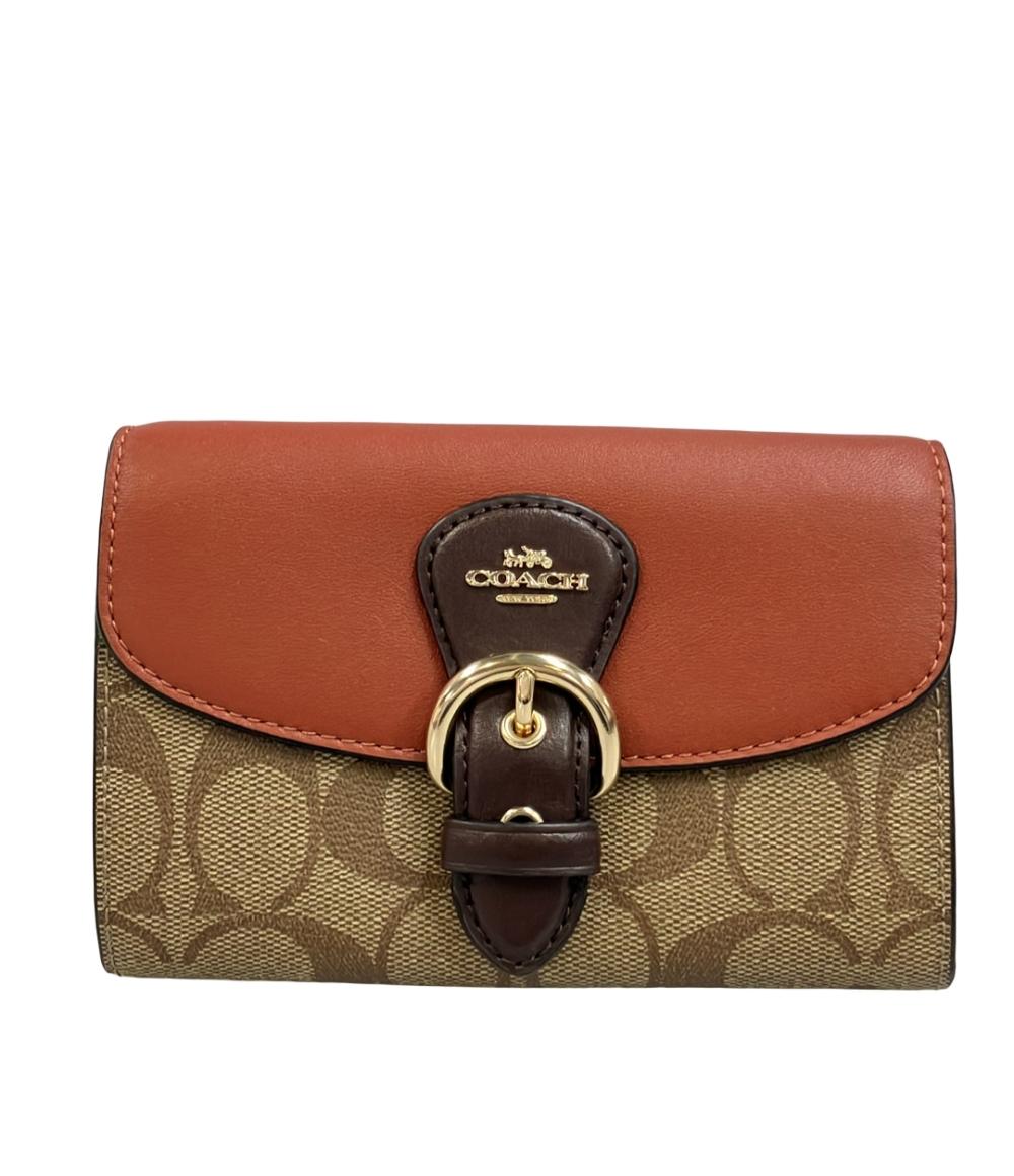 COACH 二つ折り財布 シグネチャー C7374 レディース コーチ