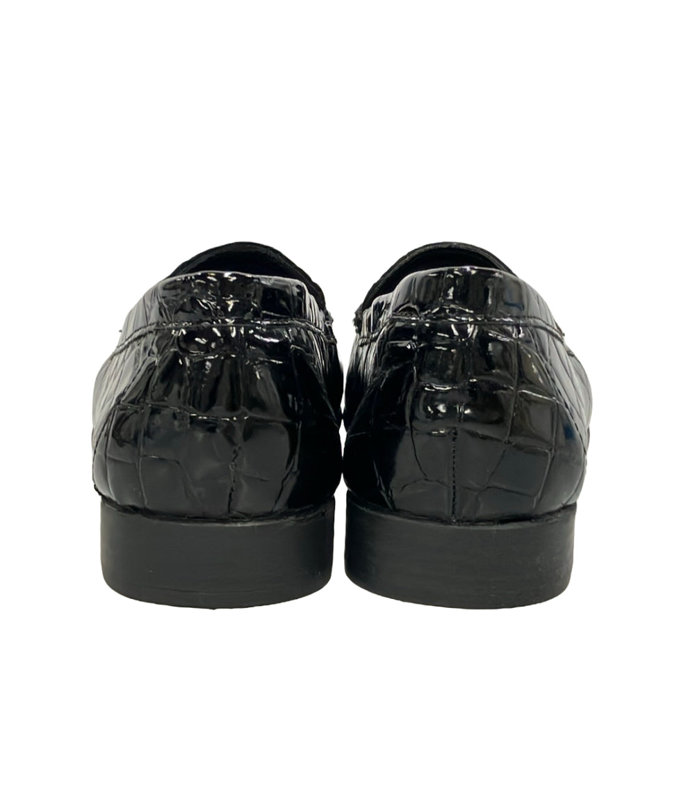 美品 Clarks ローファー クロコ型押し レディース SIZE 6 クラークス