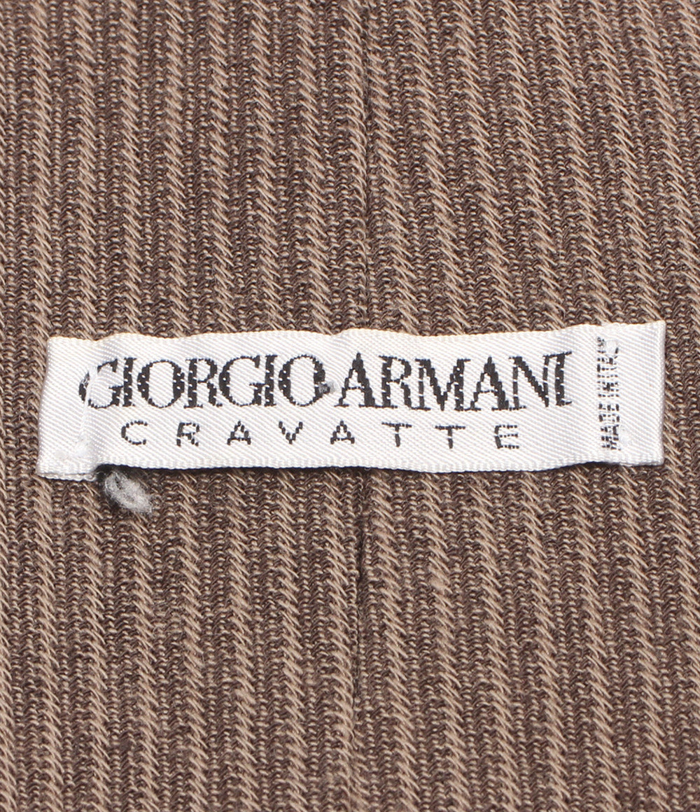 美品 GIORGIO ARMANI CRAVATTE ネクタイ ウール100％ メンズ ジョルジオアルマーニ クラバット
