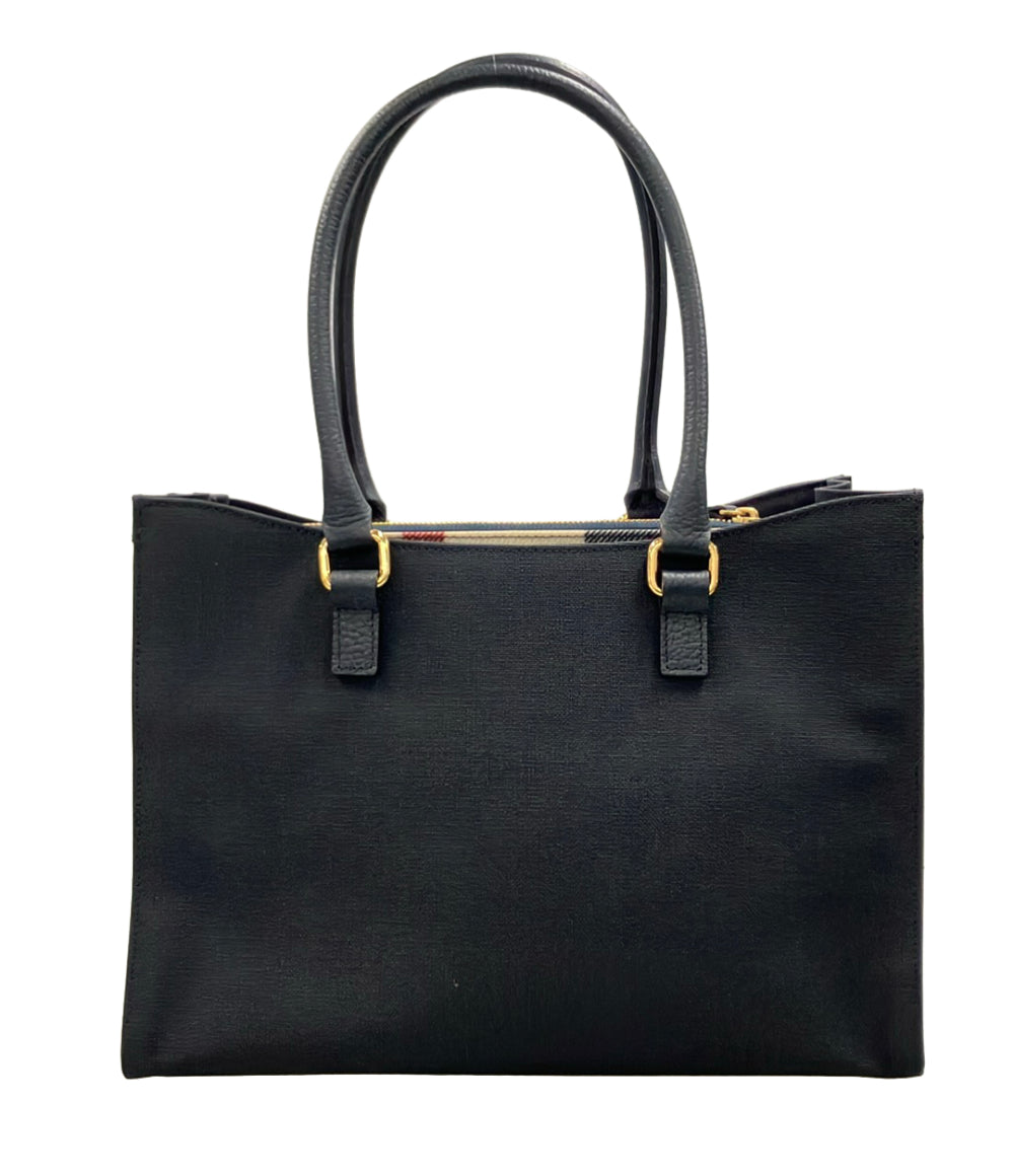 美品 BLUE LABEL CRESTBRIDGE 2WAY トートバッグ ショルダーバッグ