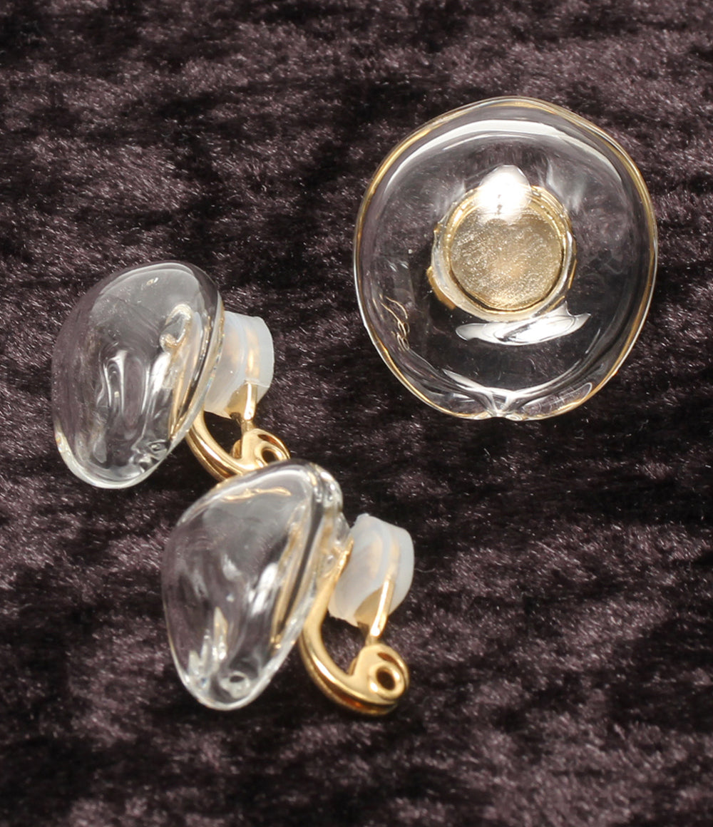 HARIO Lampwork Factory ブローチ イヤリング エアー 2点セット レディース ハリオ ランプワークファクトリー