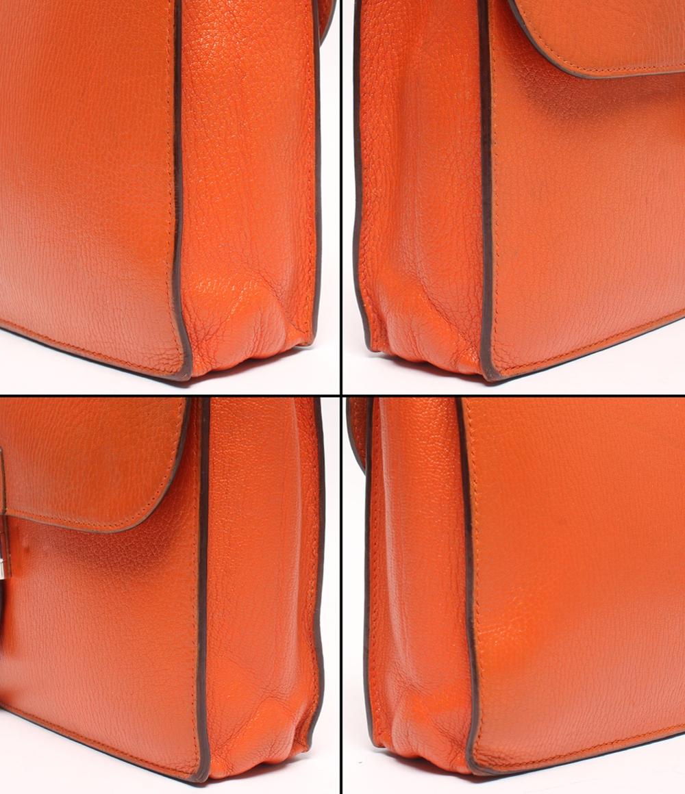 エルメス ビジネスバッグ ブリーフケース □I刻印 シルバー金具 サック