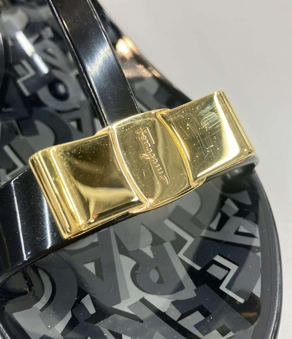 Salvatore Ferragamo ラバーサンダル ヴァラ レディース SIZE 7 サルヴァトーレフェラガモ