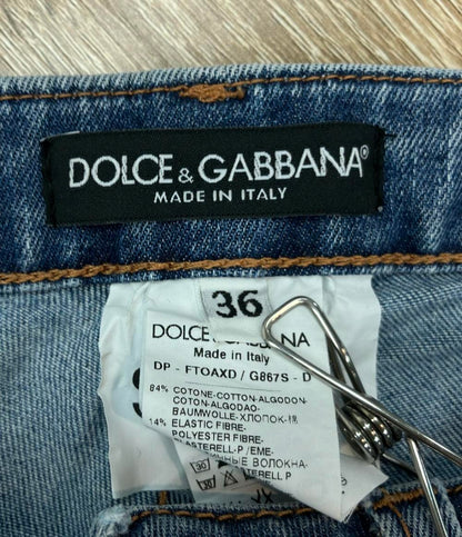 ドルチェアンドガッバーナ デニムパンツ ストレート SLIMMY レディース SIZE 36 (S) DOLCE&GABBANA