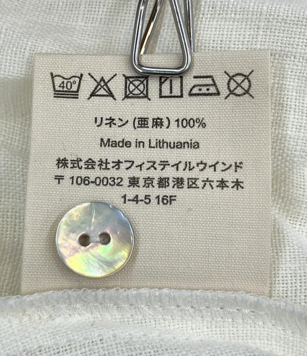 美品 ユルガ 長袖シャツ ブラウス フリル レディース SIZE ONE (M) JURGA