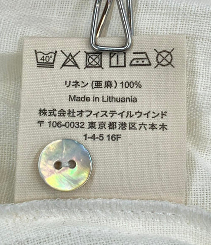 美品 ユルガ 長袖シャツ ブラウス フリル レディース SIZE ONE (M) JURGA