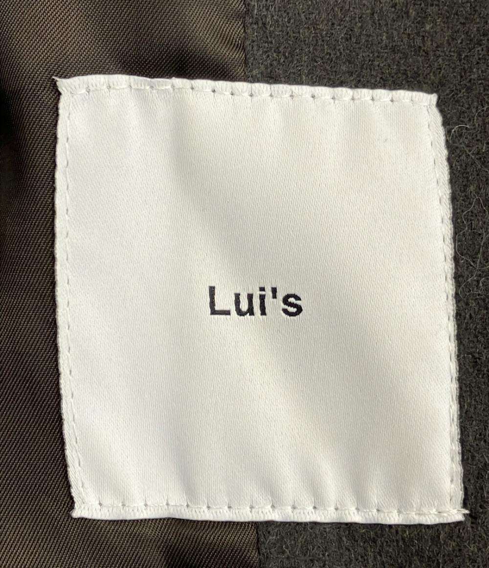 美品 Lui's メルトンオーバーコート LUZ2012408A003 メンズ SIZE S ルイス