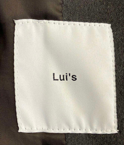 美品 Lui's メルトンオーバーコート LUZ2012408A003 メンズ SIZE S ルイス