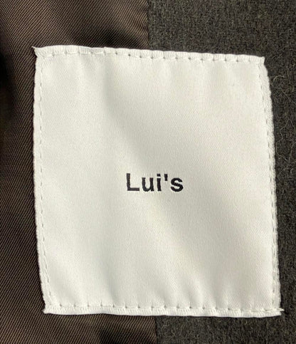 美品 Lui's メルトンオーバーコート LUZ2012408A003 メンズ SIZE S ルイス