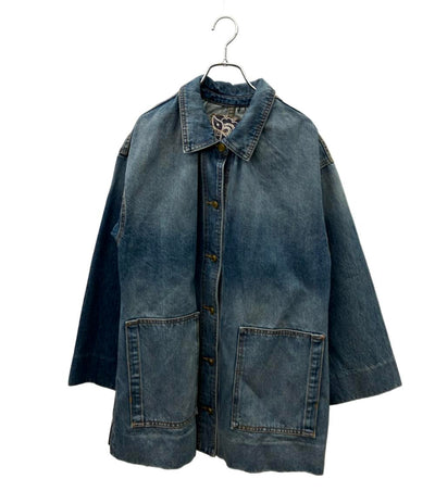B-SIDES JEANS デニムカバーオールジャケット 23SS 6522-343-0785 レディース SIZE S ビーサイズジーンズ