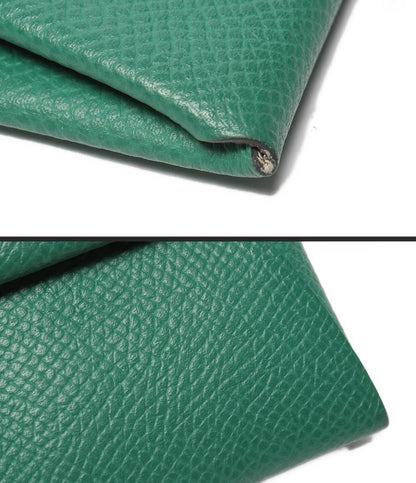 エルメス コインケース W刻印 シルバー金具 バスティア レディース HERMES