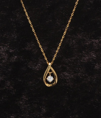 美品 カナルヨンドシー ネックレス SV ラインストーン レディース canal4℃