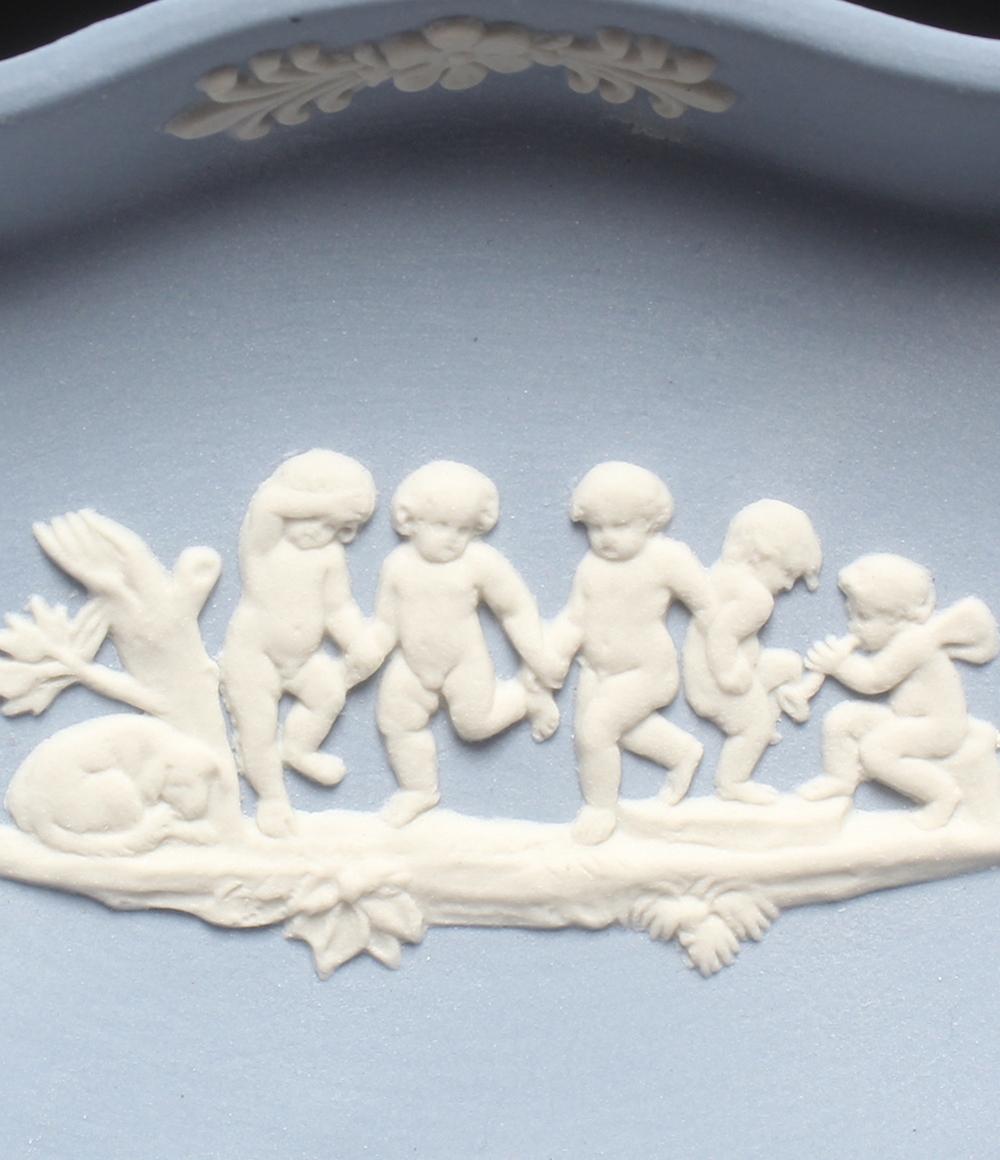 ウェッジウッド 小物入れ オーバルトレイ ジャスパー WEDGWOOD