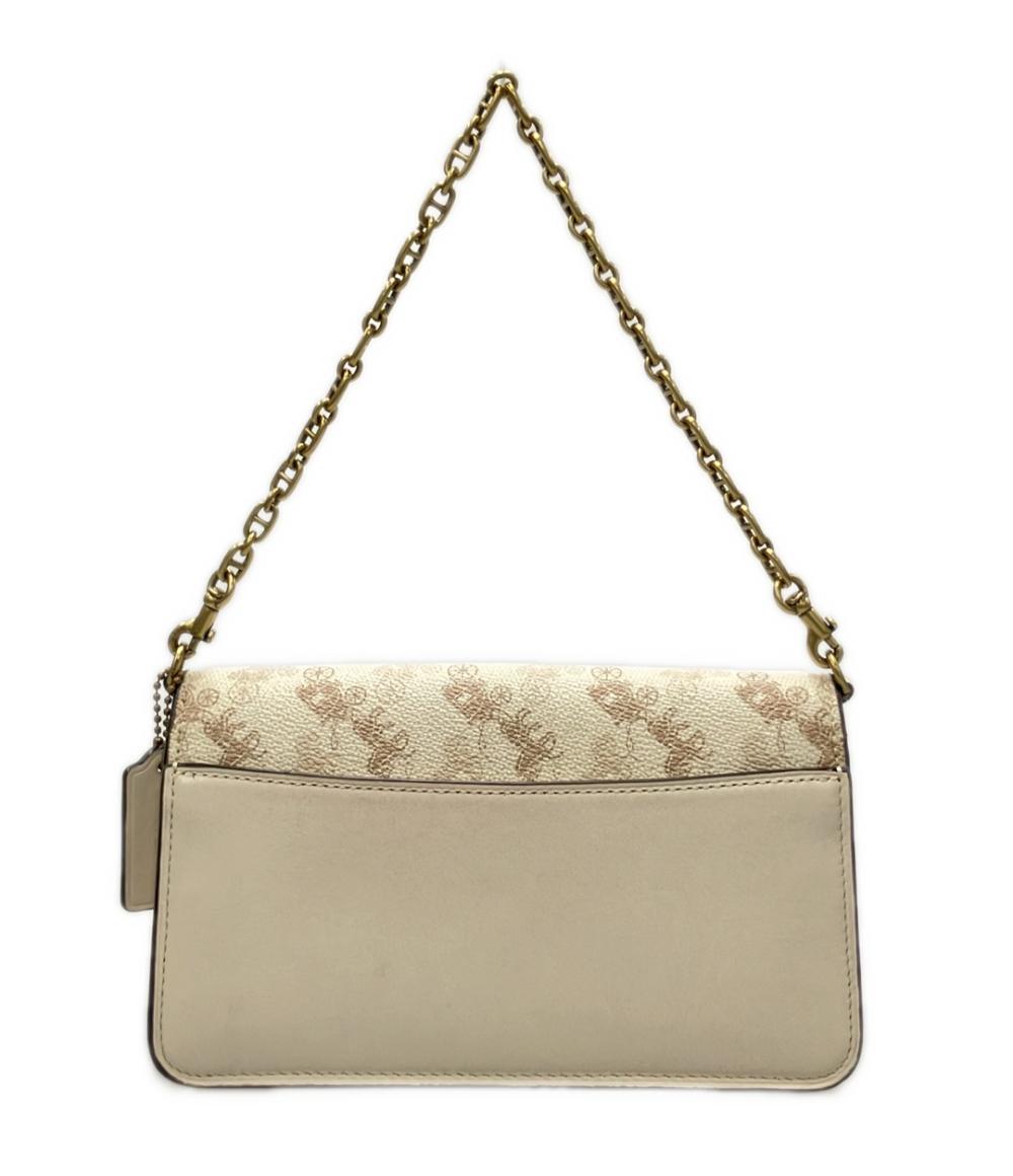 コーチ 2WAY ショルダーバッグ 斜め掛け ハンドバッグ ビートクロスボディクラッチ キャンバス ウィズ ホース アンド キャリッジ C0831 レディース