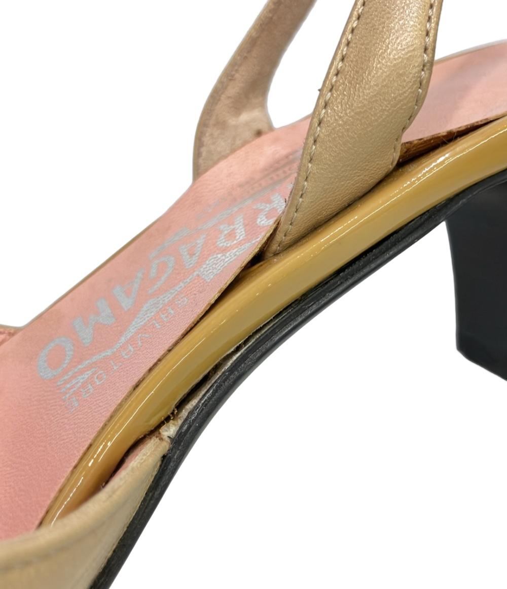 サルヴァトーレフェラガモ バックストラップサンダル DL 29508 28 レディース SIZE 5 1/2 (M) Salvatore Ferragamo