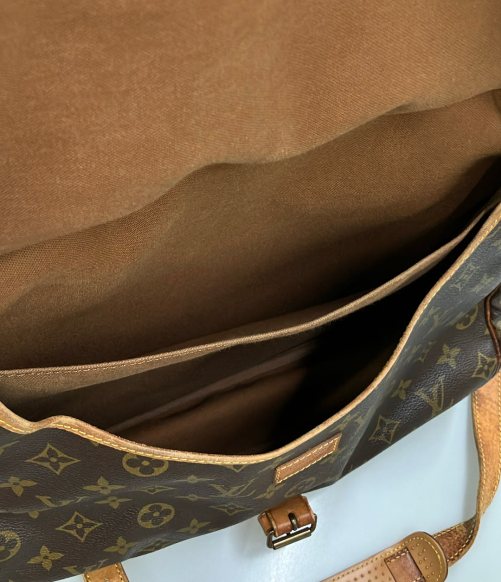 LOUIS VUITTON ショルダーバッグ 斜め掛け ソミュール35 モノグラム M42254 レディース ルイ・ヴィトン